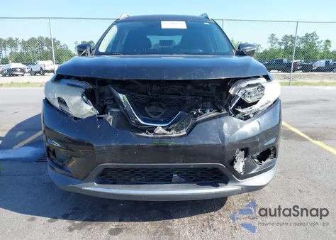 2016 Nissan Rogue Sv из США, поврежденный, VIN KNMAT2MT7GP666625